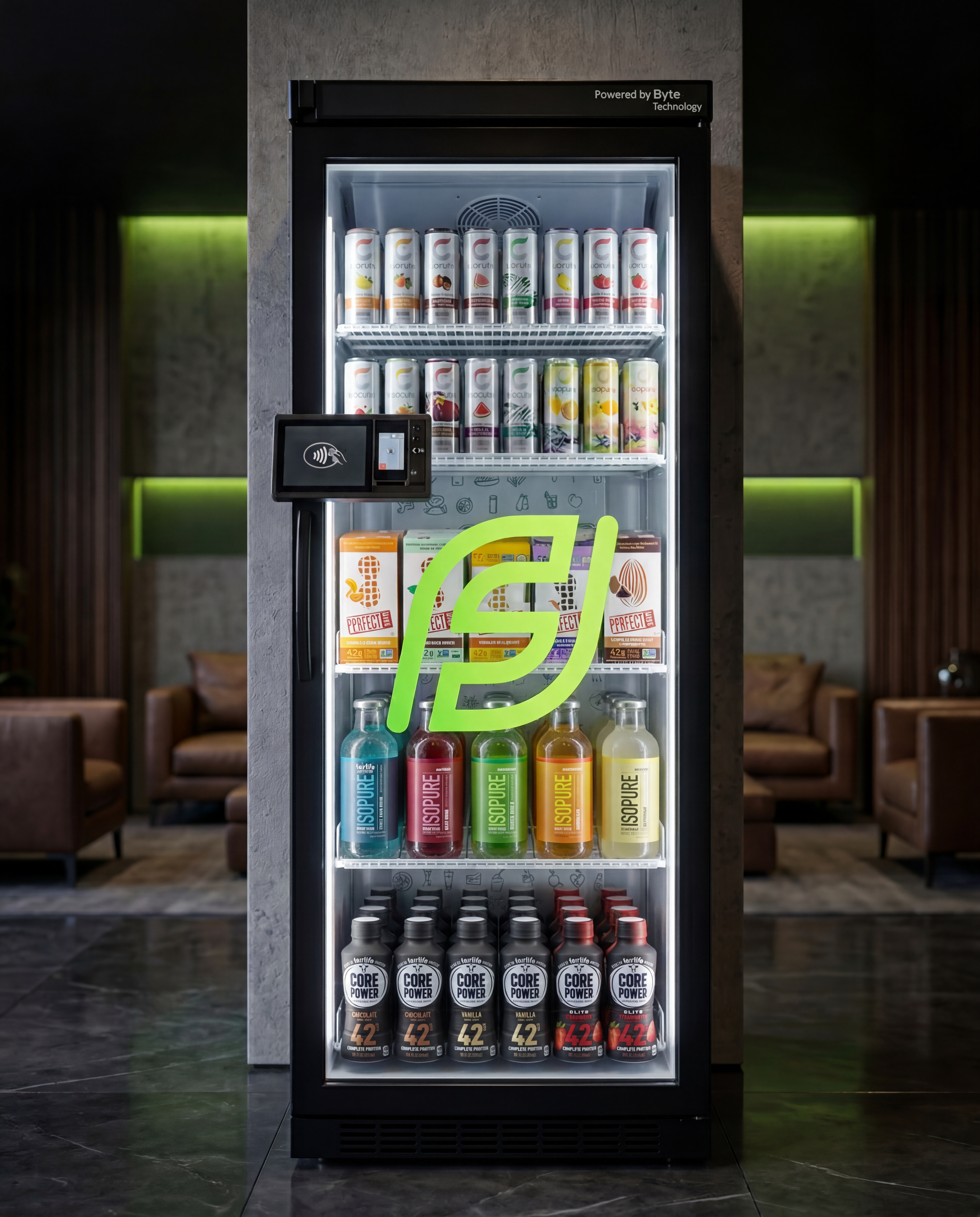 Fit Fuel Vending Fridge